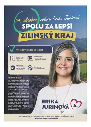 Obálka volebných novín
